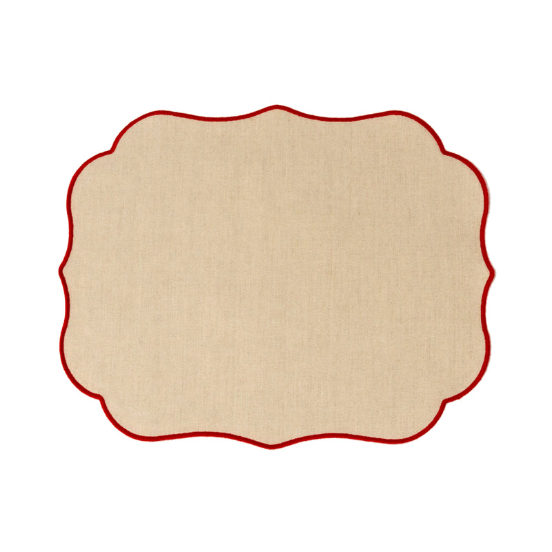 Rectangular Placemat with Contour