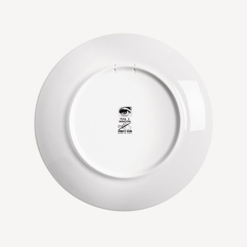 Fornasetti Prato de parede Tema e Variazioni n.22