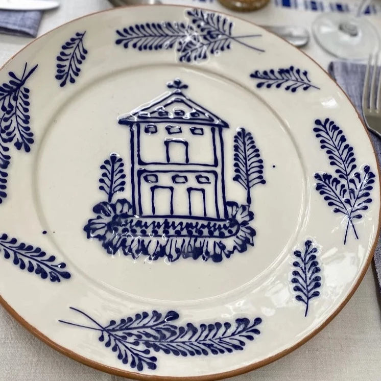 Large Ceramic Plate by Nocrich