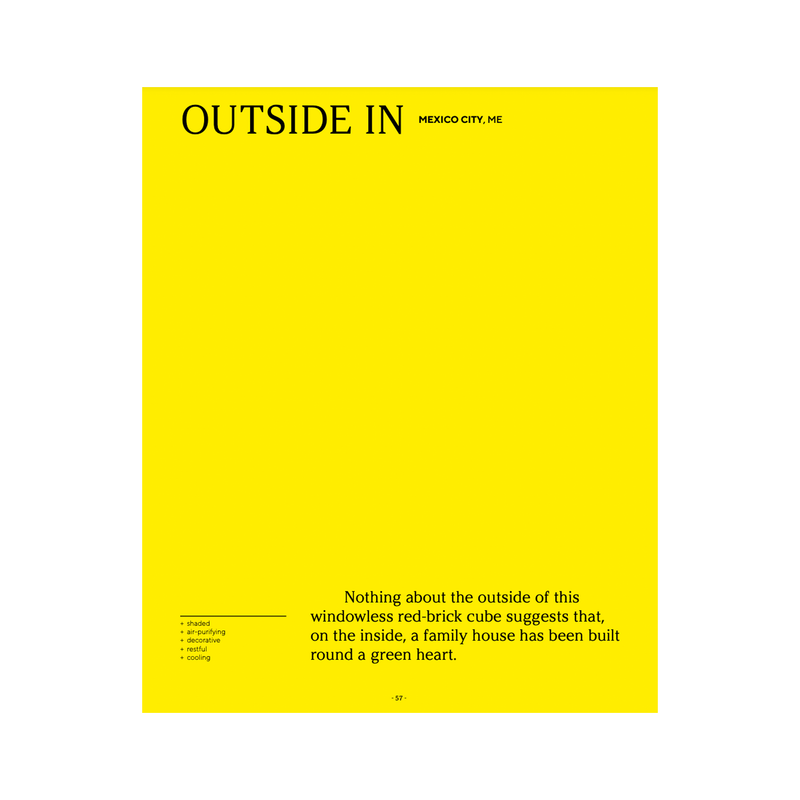 Botanical Buildings Plants + Architecture Book