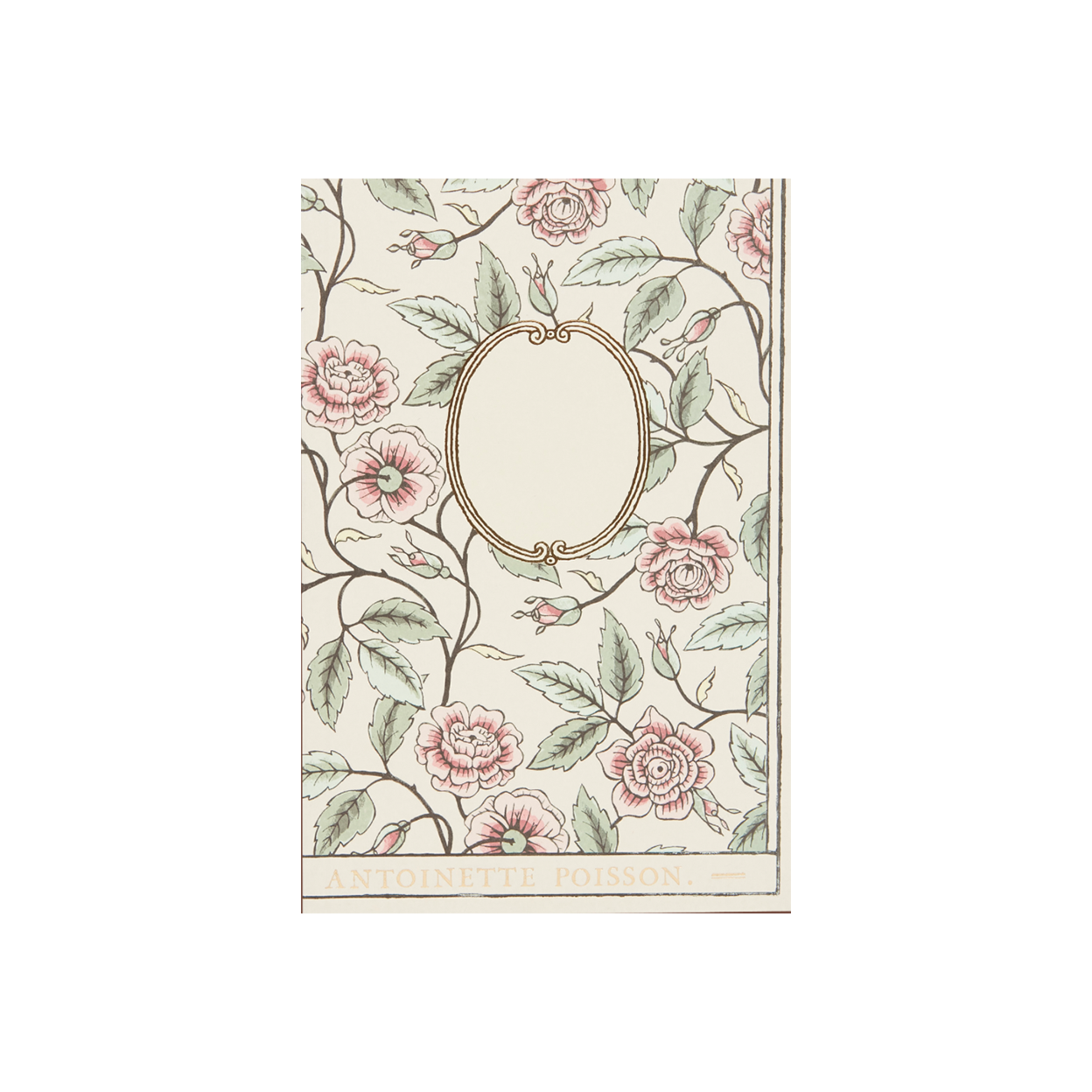 Caderno Antoinette Poisson Buisson de Roses