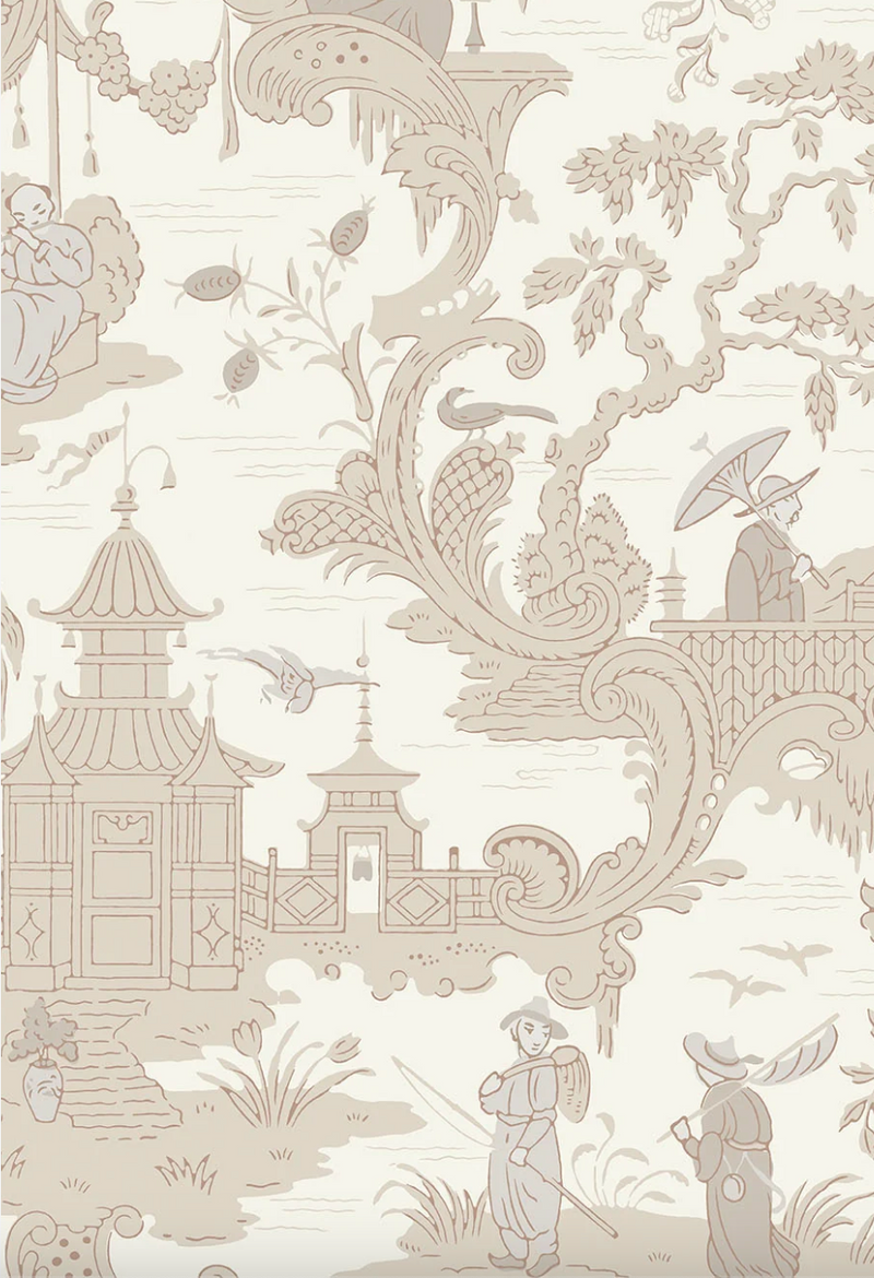 Papel de Parede Cole&Son Chinese Toile