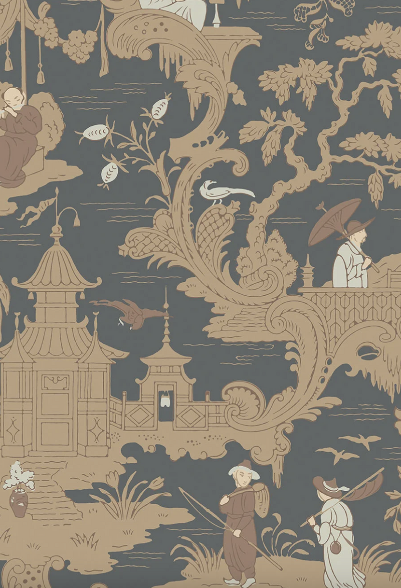 Papel de Parede Cole&Son Chinese Toile