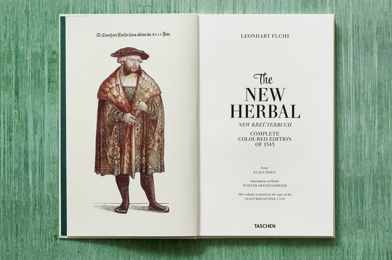 Leonhart Fuchs Book. The New Herbal
