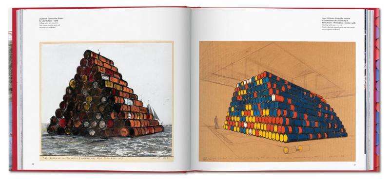 Book Christo and Jeanne-Claude. Barrels and Mastaba 1958–2018