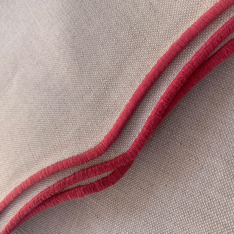 Round Placemat with Contour