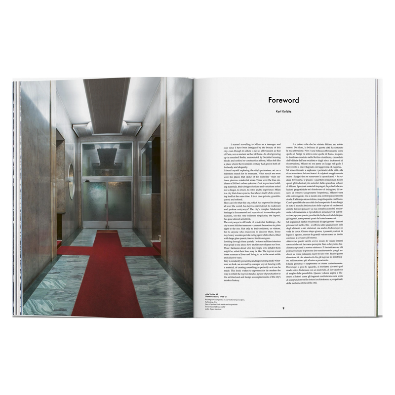 Entryways of Milan book. Enter Milano