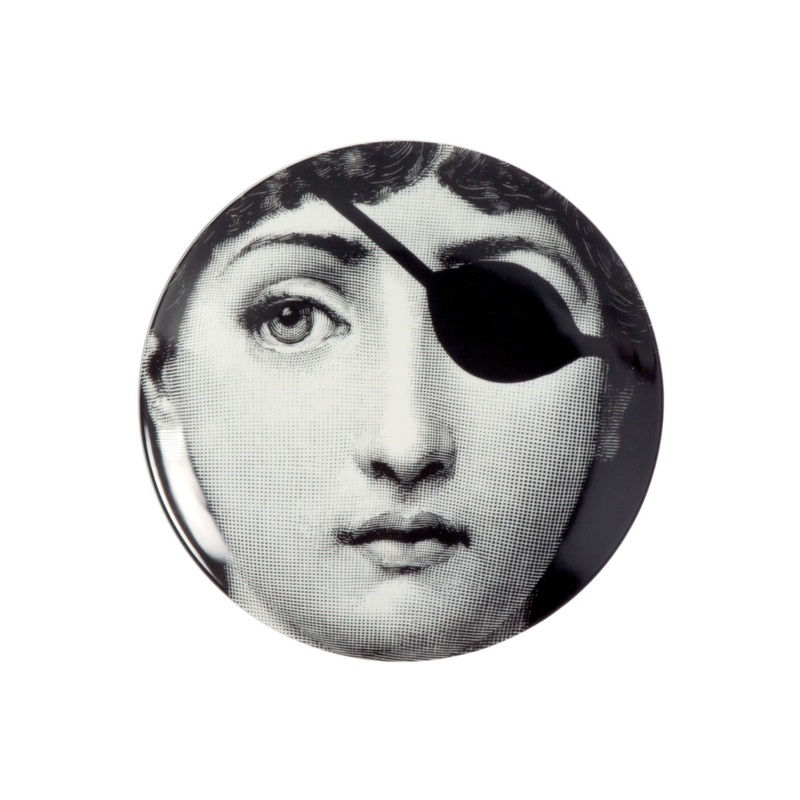 Fornasetti Prato de parede Tema e Variazioni n.8