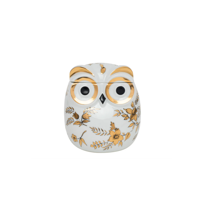 Fornasetti Civetta Fiorata Vase