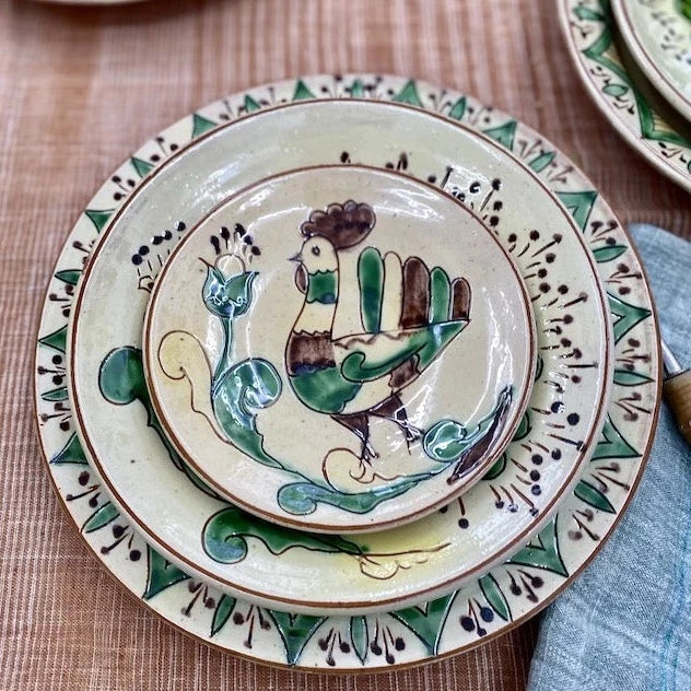 Ceramic Fruit Plate from Romania