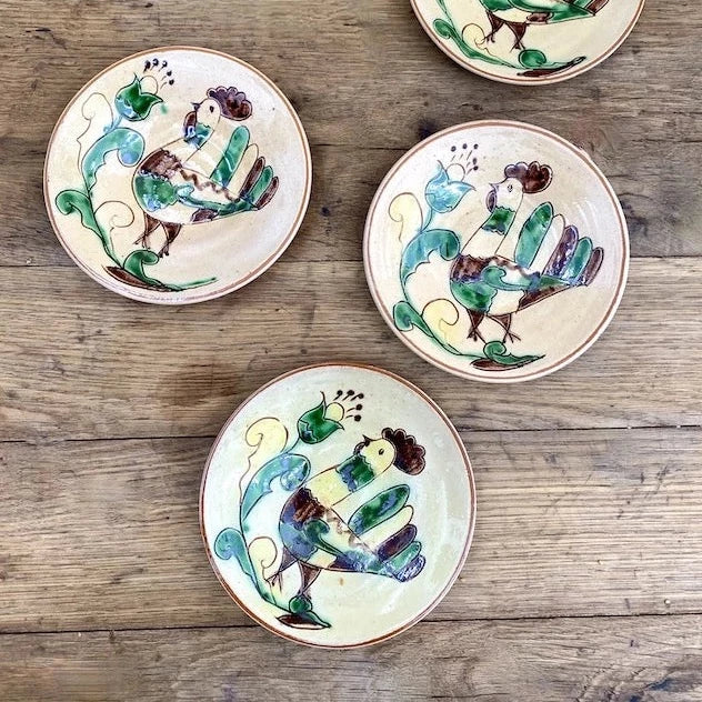 Ceramic Fruit Plate from Romania
