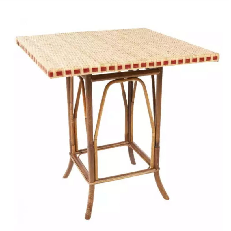 Rattan Bagatelle Pedestal Table
