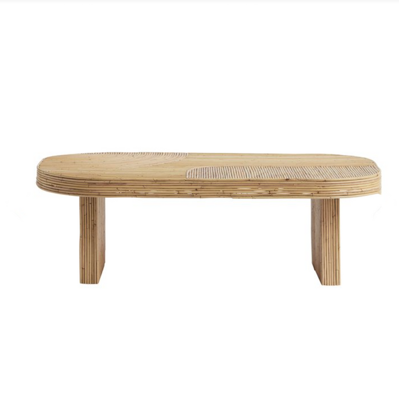 Mesa de Centro em Rattan