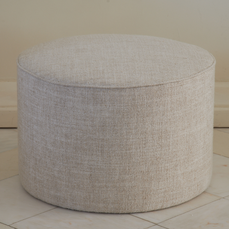 Round Pouf Dust