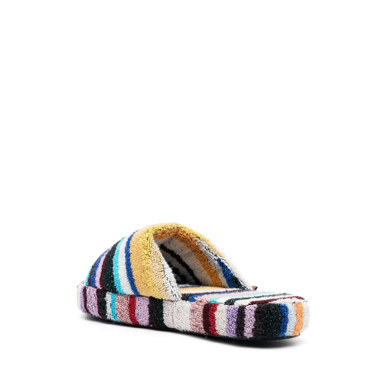 missoni striped slippers