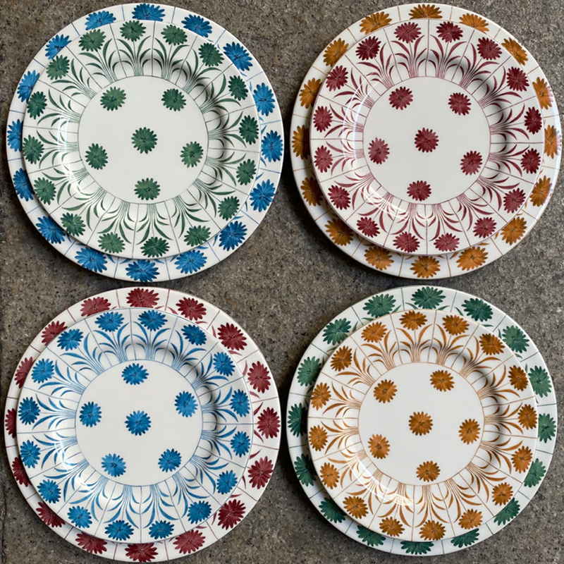 For Vicini Dish Daisy Green