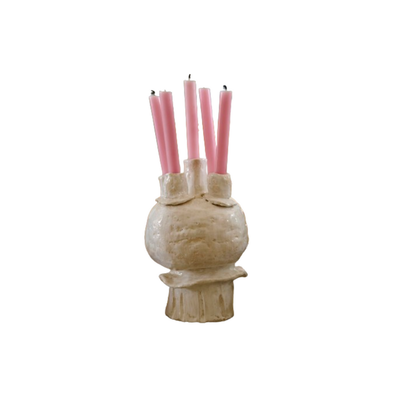 Candelabro de Cerâmica