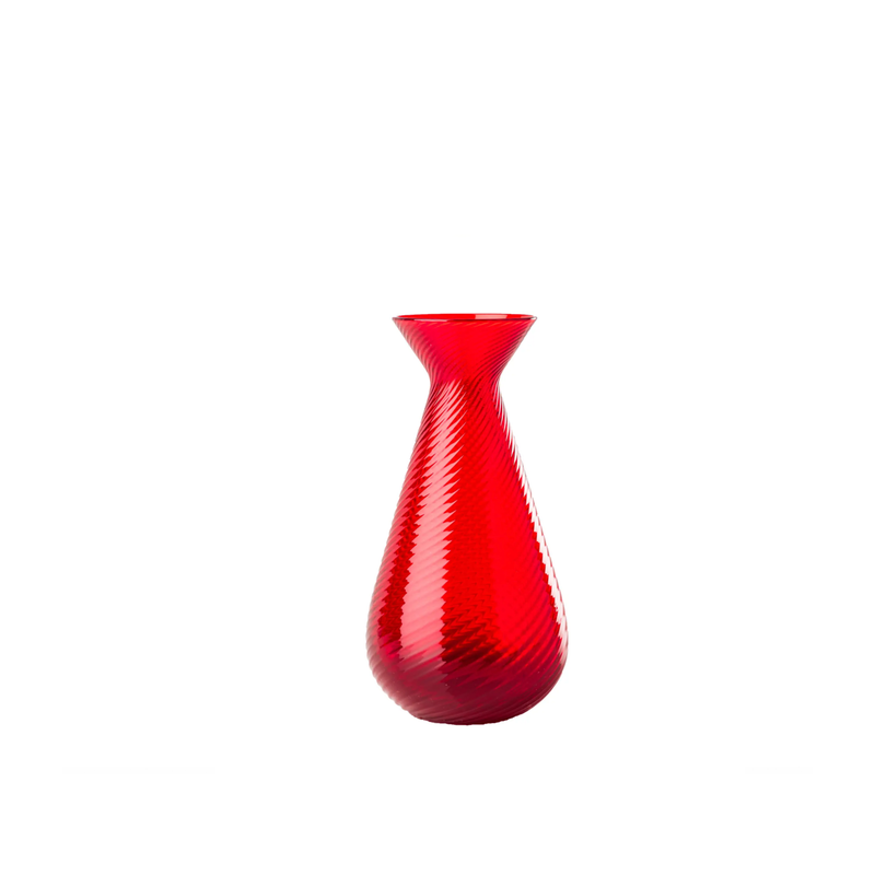 Venini Gemme Rosso Vase