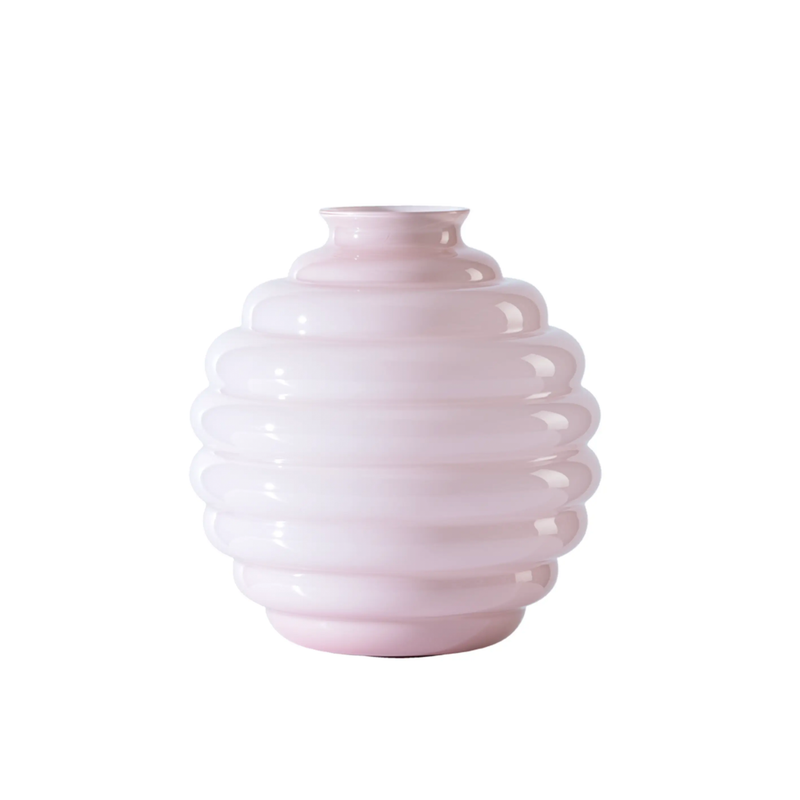 Venini Cipria Pink Deco Vase