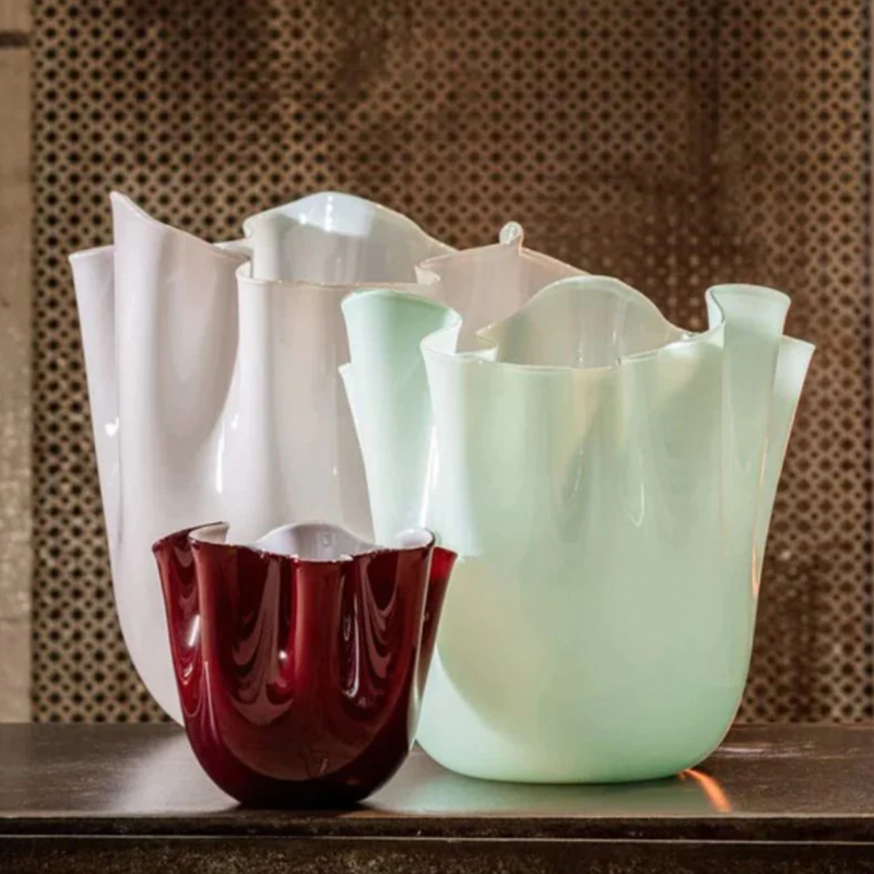 Venini Fazzoletto Horizon Jar