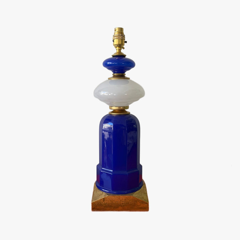 Candeeiros de Mesa Vintage de Murano e Latão