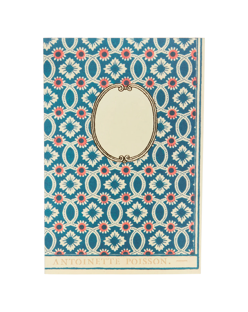 Caderno Antoinette Poisson Fleurs & Entrelacs 16 A