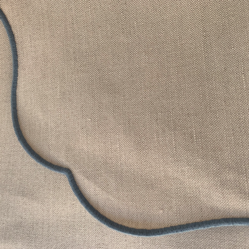 Round Placemat with Contour