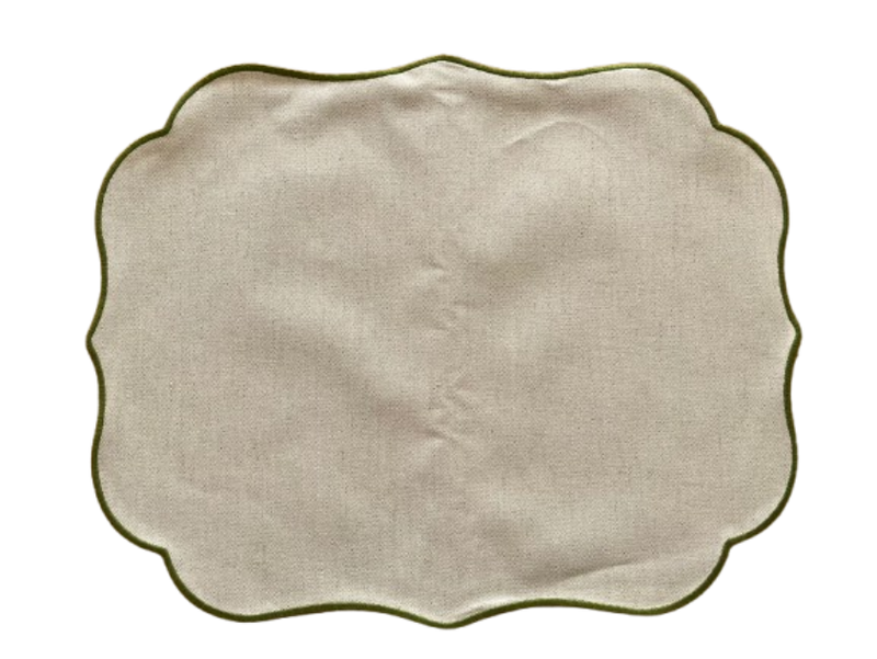 Rectangular Placemat with Contour