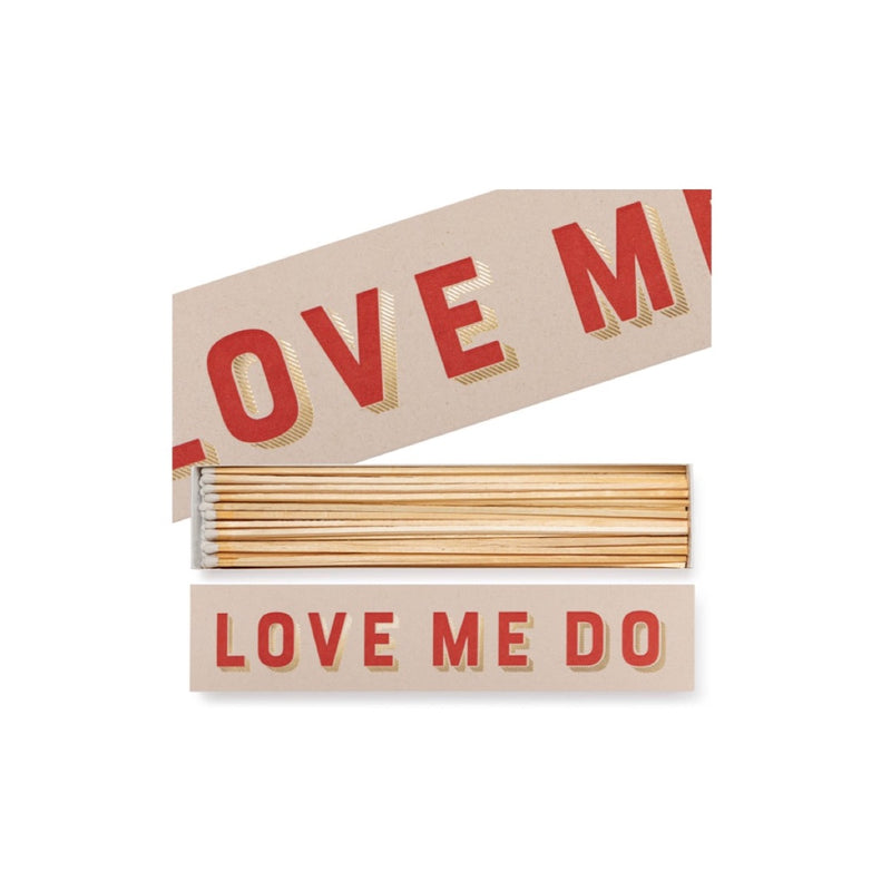 Caixa de Fósforo Love Me Do