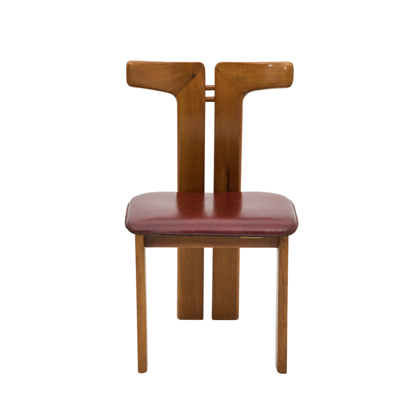 Pierre Cardin Walnut Chair, 1980 vintage
