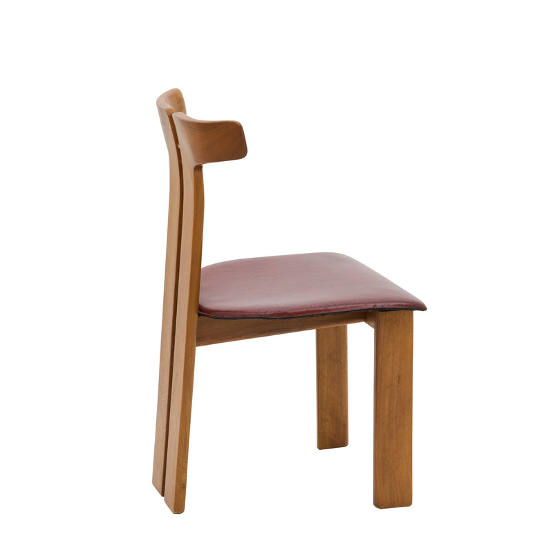 Pierre Cardin Walnut Chair, 1980 vintage