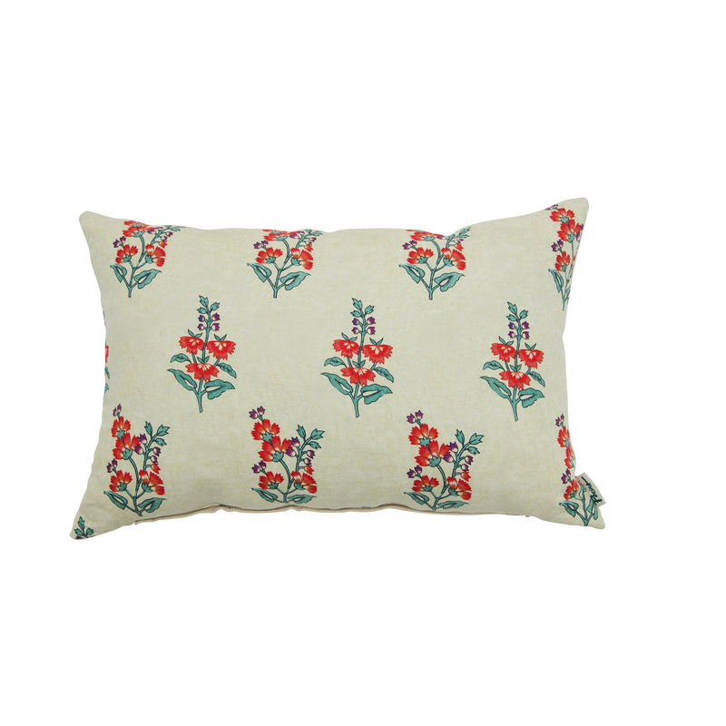 Flower in the Snow Cushion
