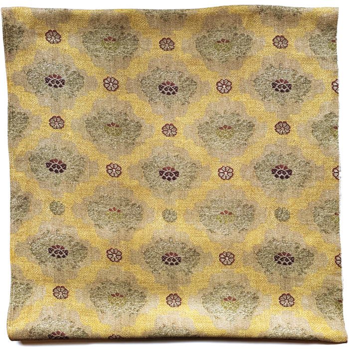 Arjumand Mughal Ocra Gold Fabric