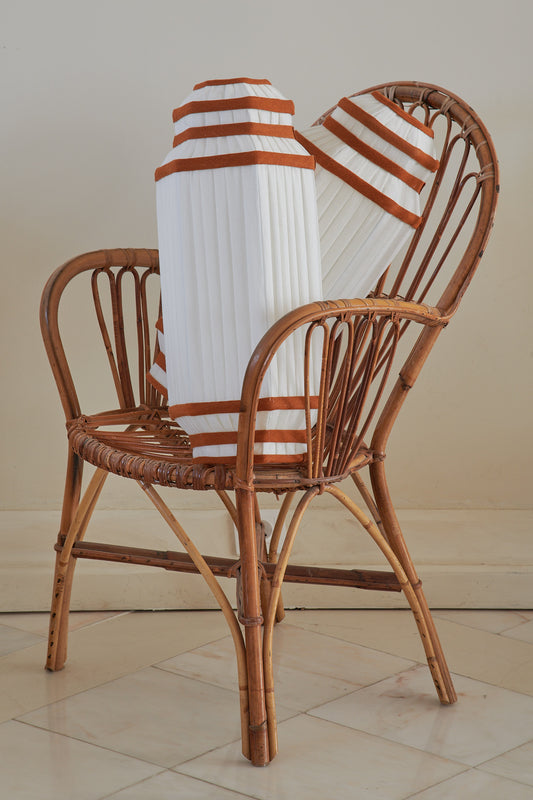 Cadeira Vintage em Bambu com Braço