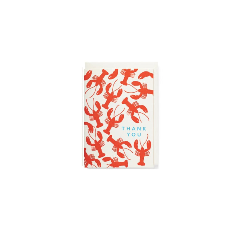 Archivist Lobster Thank You Card