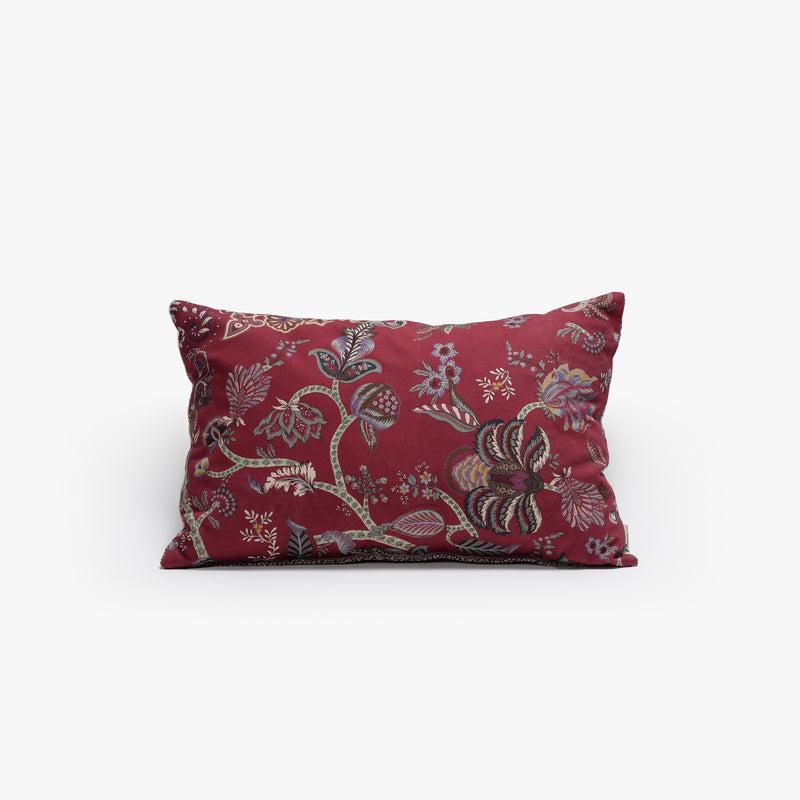 Pierre Frey Backed in Cotton Linen Wool Blend Cushion