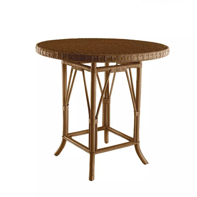 Eugenie Table in Lacquered Rattan
