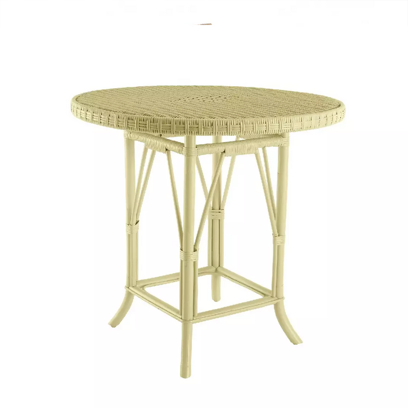 Eugenie Table in Lacquered Rattan