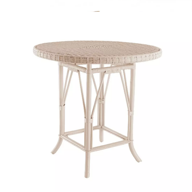 Eugenie Table in Lacquered Rattan