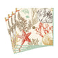 Ivory Marine Study Napkins