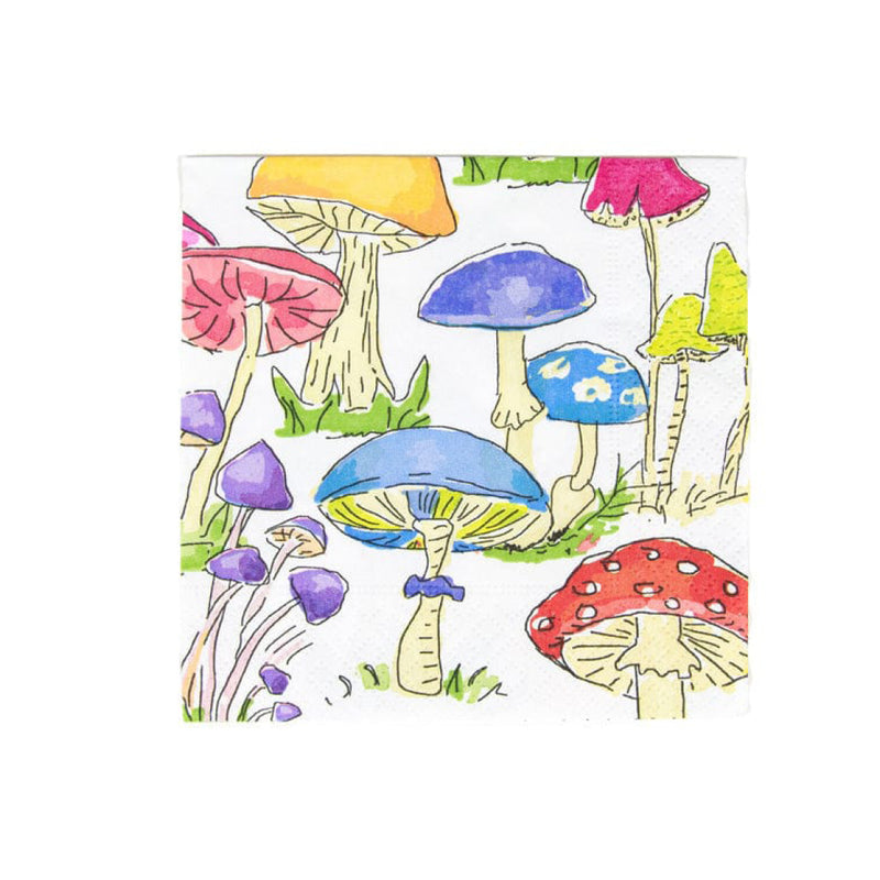 Woodland Mushrooms Napkins