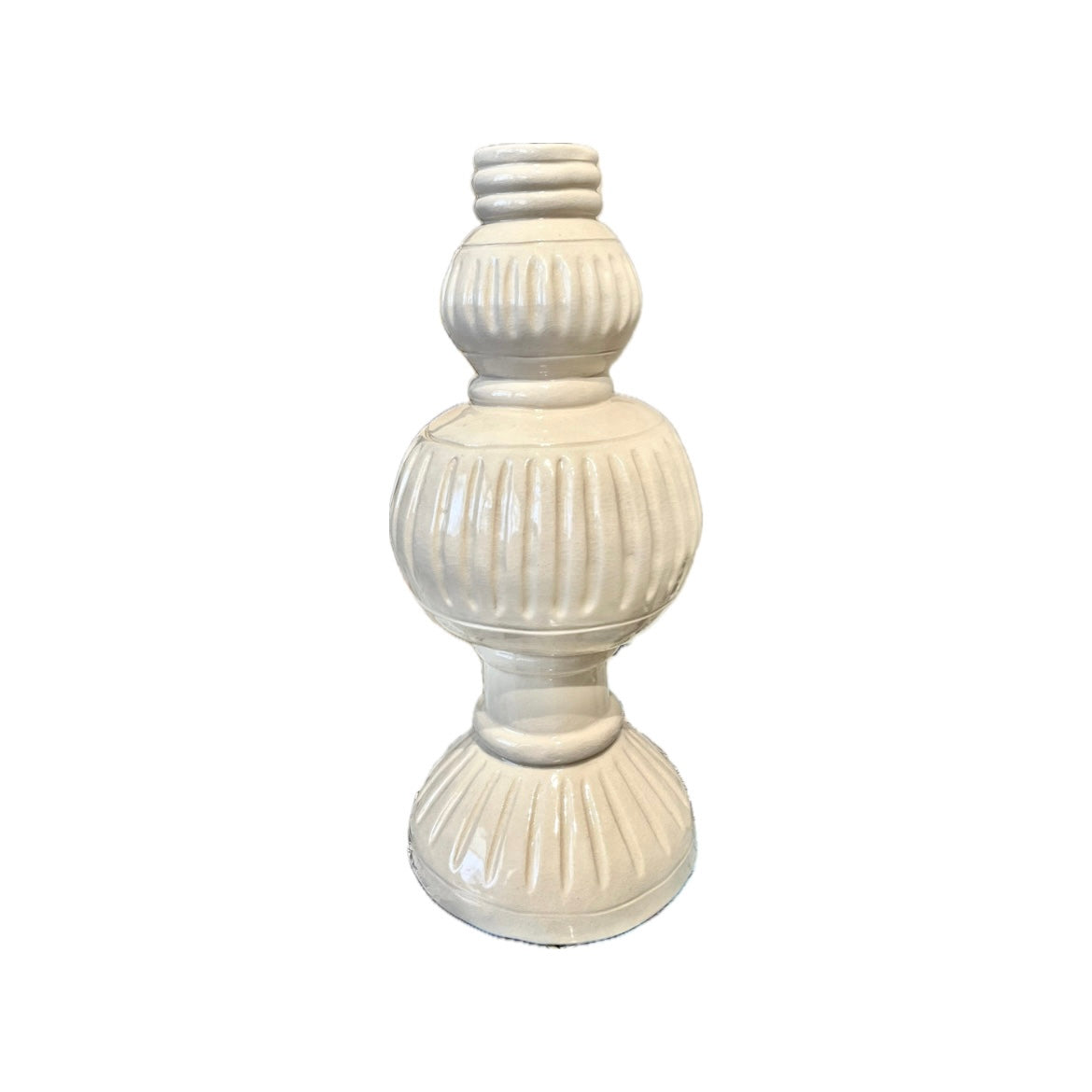 Candelabros Ceramica Poeira