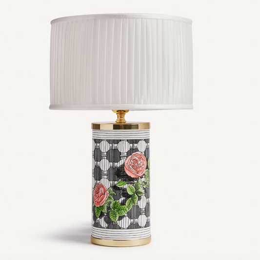 Fornasetti Small Musciarabia Lamp with Roses