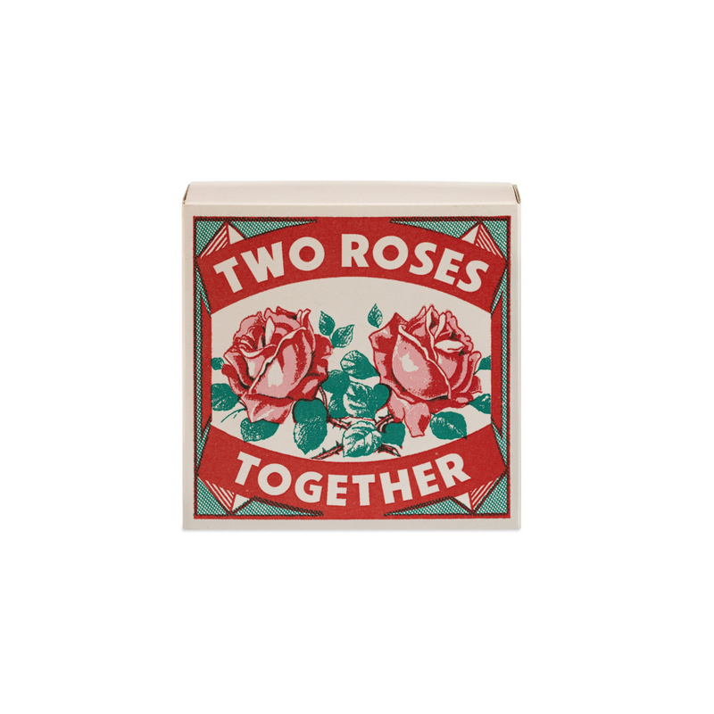 Caixa de Fósforo Two Roses Matchbox