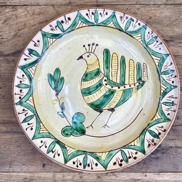 Large Ceramic Plate from Romania 