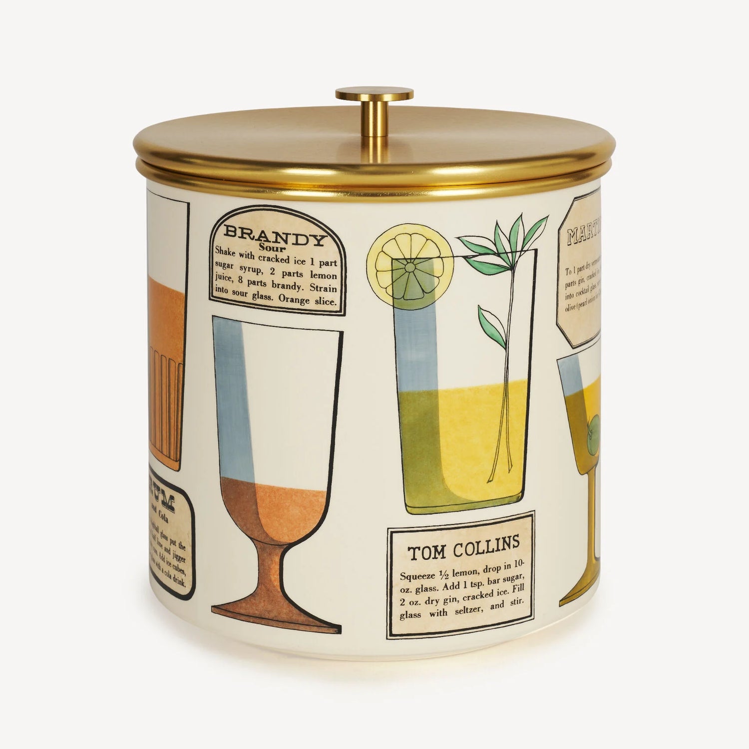 Fornasetti Balde de Gelo Ricette Cocktail