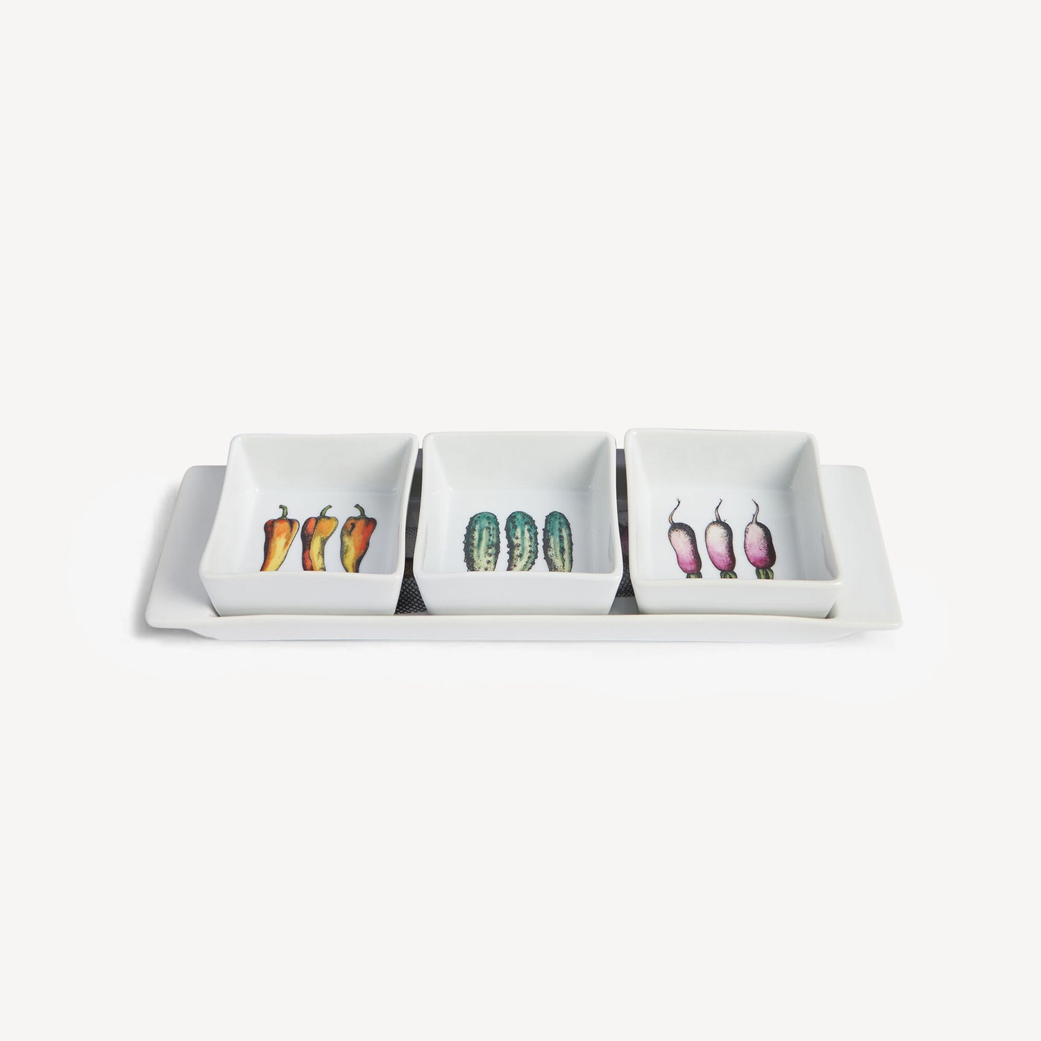 Fornasetti Pesci appetizer set