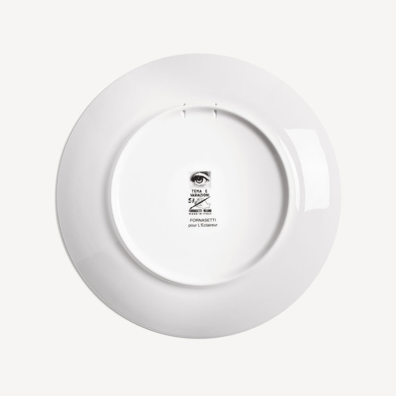 Fornasetti Tema e Variazioni wall plate n. 53