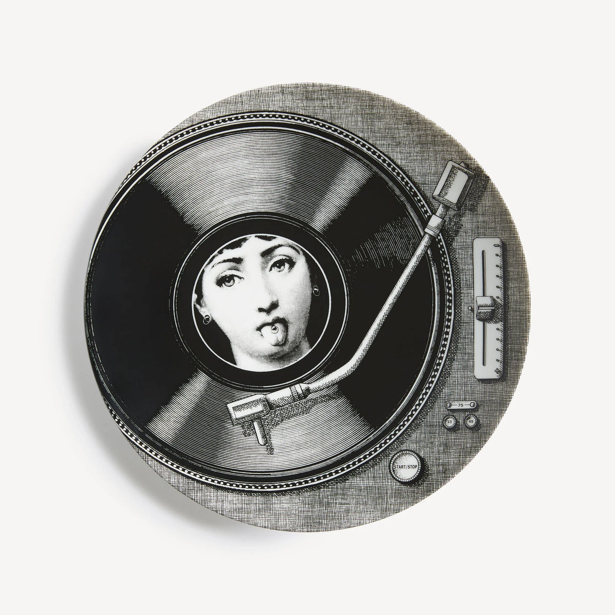 Fornasetti Prato de parede Tema e Variazioni n.370