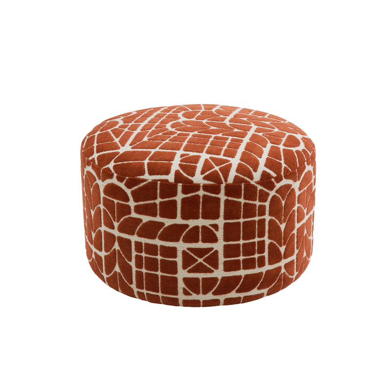 Pouf Poeira Design Laranja